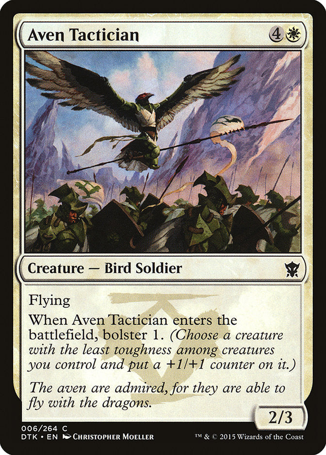 Aven Tactician [Dragons of Tarkir] (6)