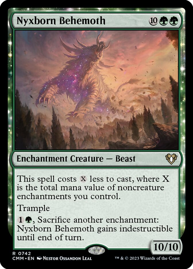 Nyxborn Behemoth [Commander Masters] (742)