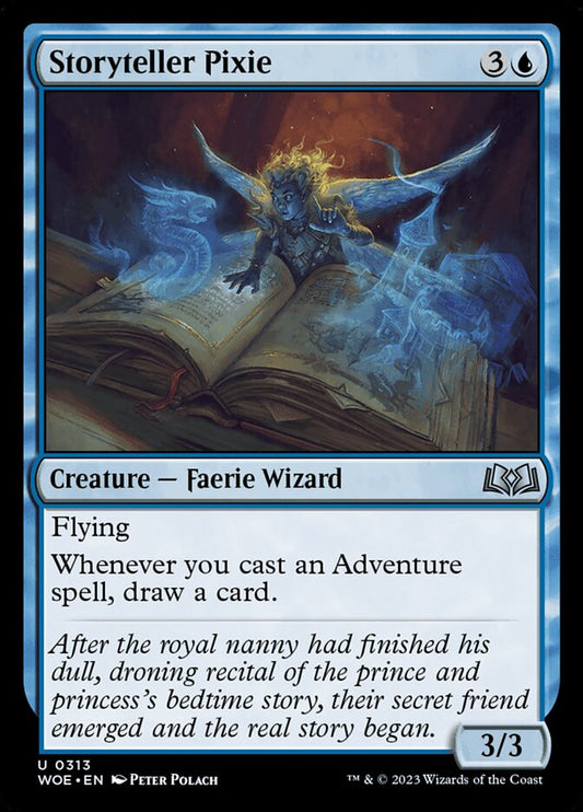 Storyteller Pixie [Wilds of Eldraine] (313)