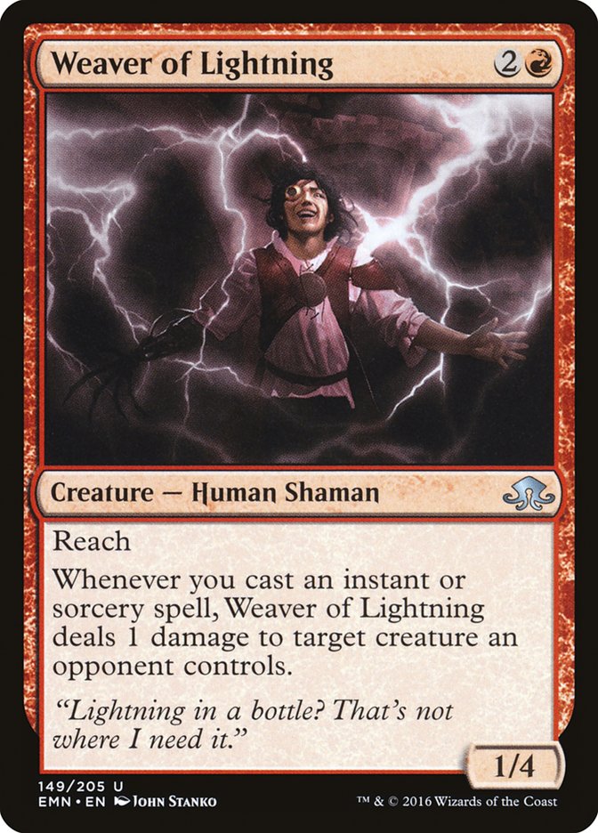 Weaver of Lightning [Eldritch Moon] (149)
