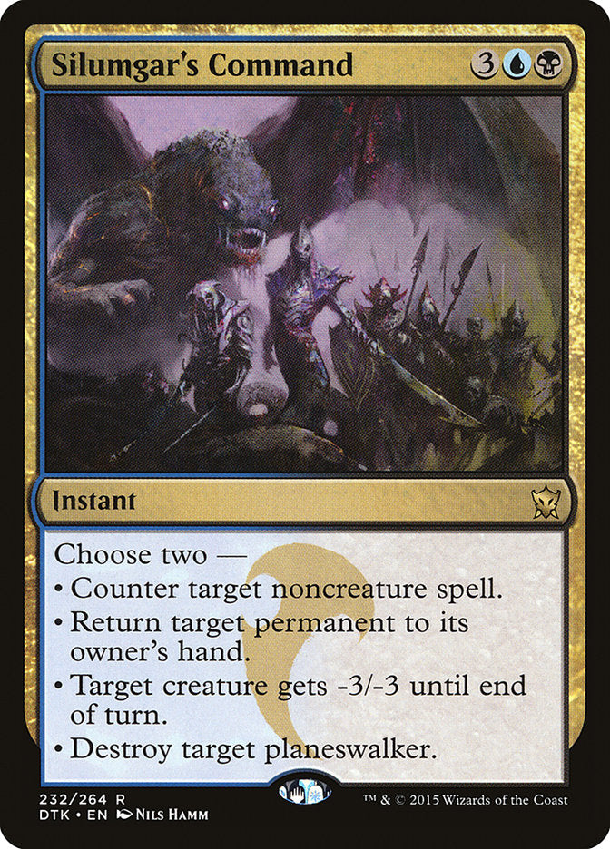 Silumgar's Command [Dragons of Tarkir] (232)