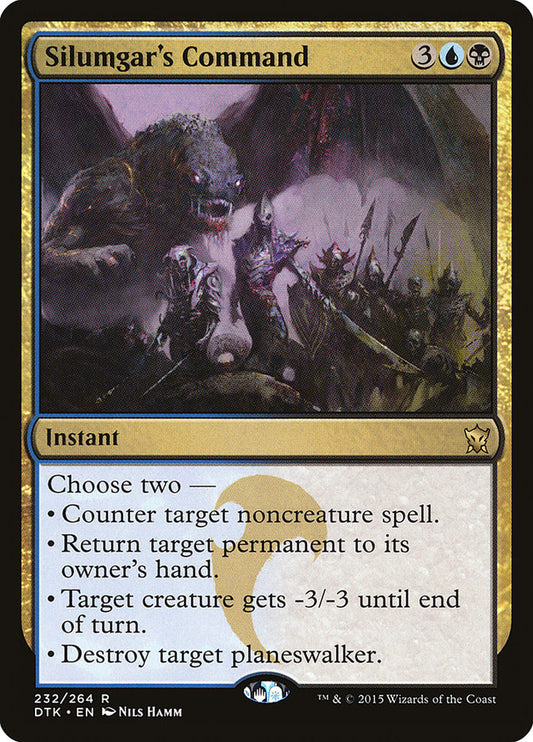 Silumgar's Command [Dragons of Tarkir] (232)