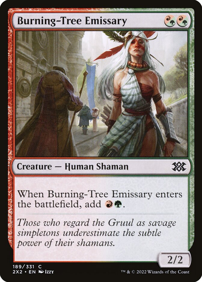 Burning-Tree Emissary [Double Masters 2022] (189)