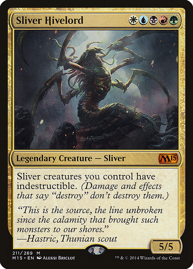Sliver Hivelord [Magic 2015] (211)