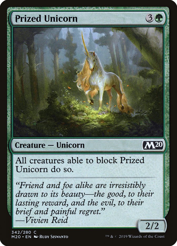 Prized Unicorn [Core Set 2020] (342)