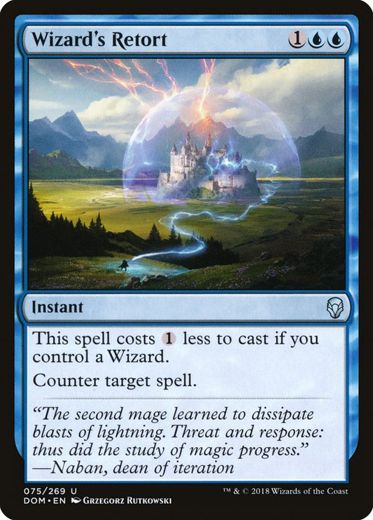 Wizard's Retort [Dominaria] (75)