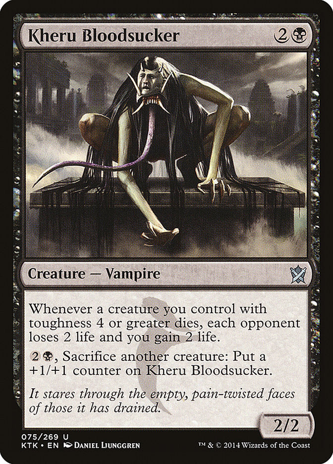 Kheru Bloodsucker [Khans of Tarkir] (75)