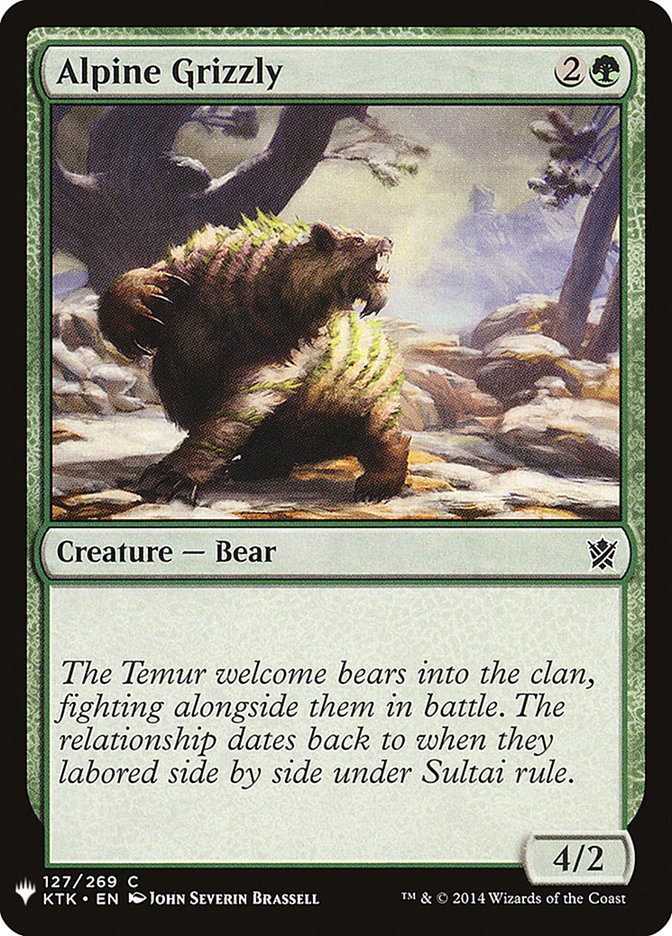 Alpine Grizzly [The List] (KTK-127)