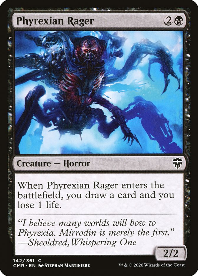 Phyrexian Rager [Commander Legends] (142)