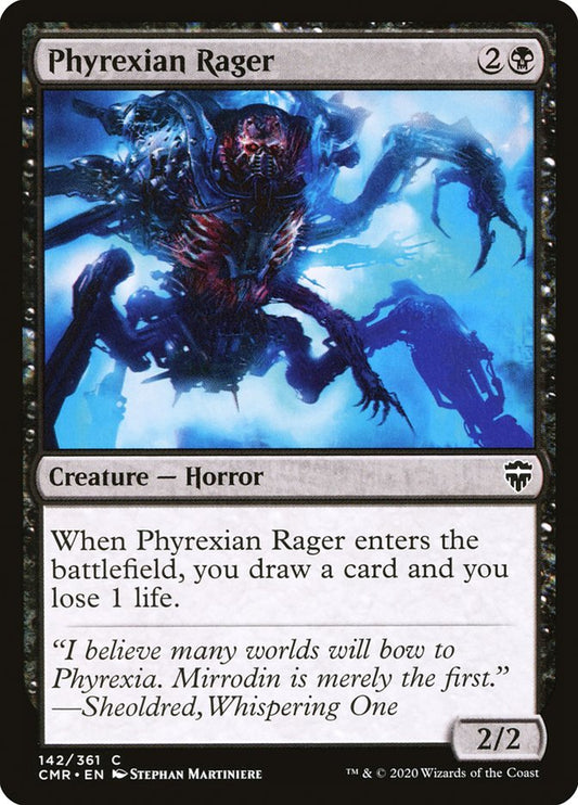 Phyrexian Rager [Commander Legends] (142)