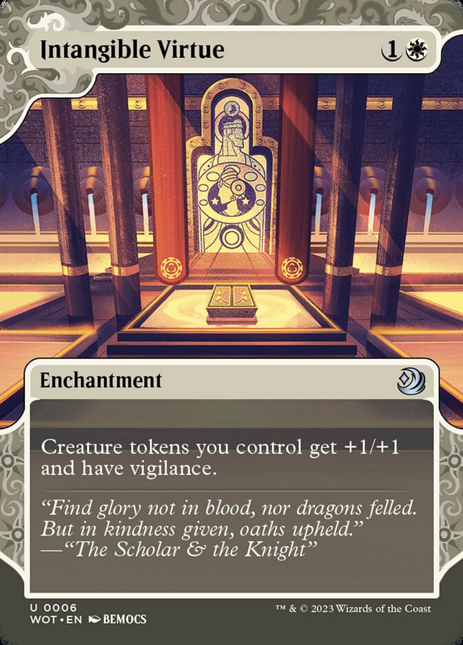 Intangible Virtue [Wilds of Eldraine: Enchanting Tales] (6)