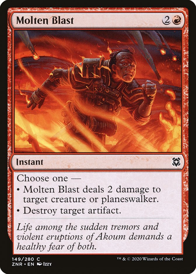 Molten Blast [Zendikar Rising] (149)