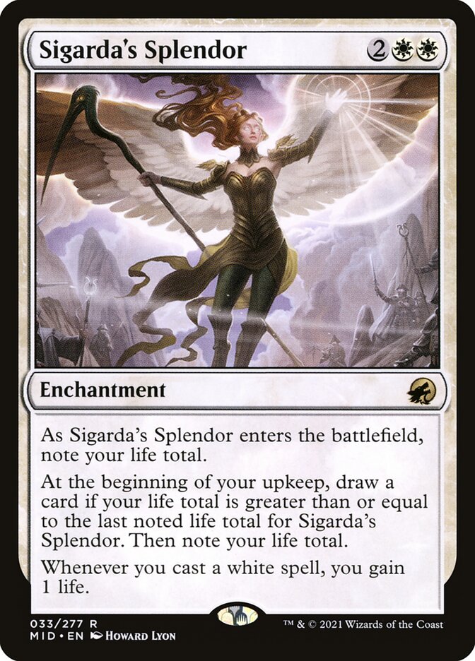 Sigarda's Splendor [Innistrad: Midnight Hunt] (33)