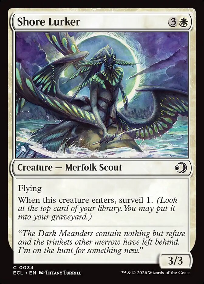 Shore Lurker [Lorwyn Eclipsed] (34)