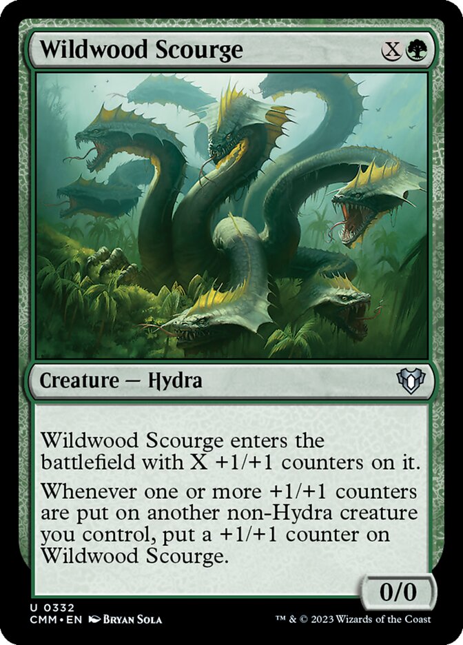 Wildwood Scourge [Commander Masters] (332)