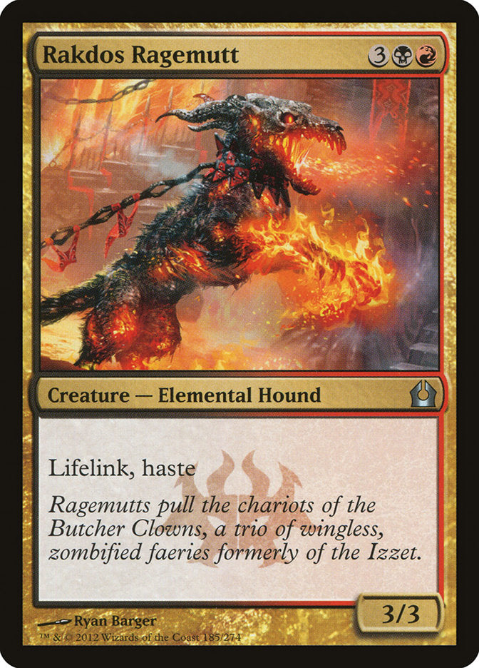 Rakdos Ragemutt [Return to Ravnica] (185)