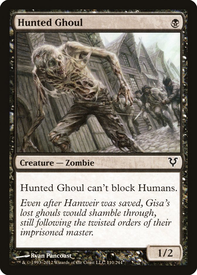 Hunted Ghoul [Avacyn Restored] (110)