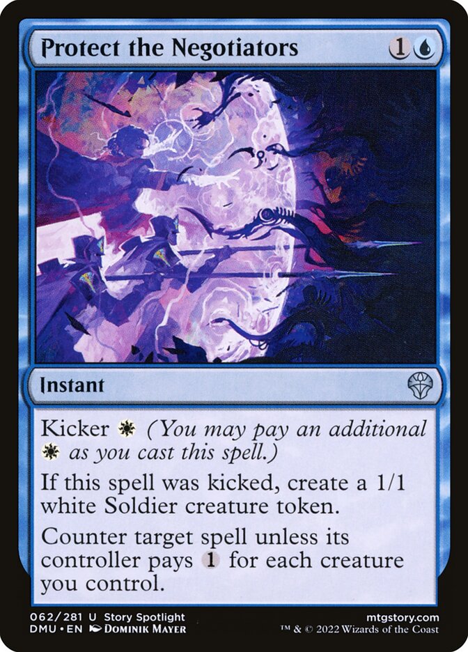 Protect the Negotiators [Dominaria United] (62)
