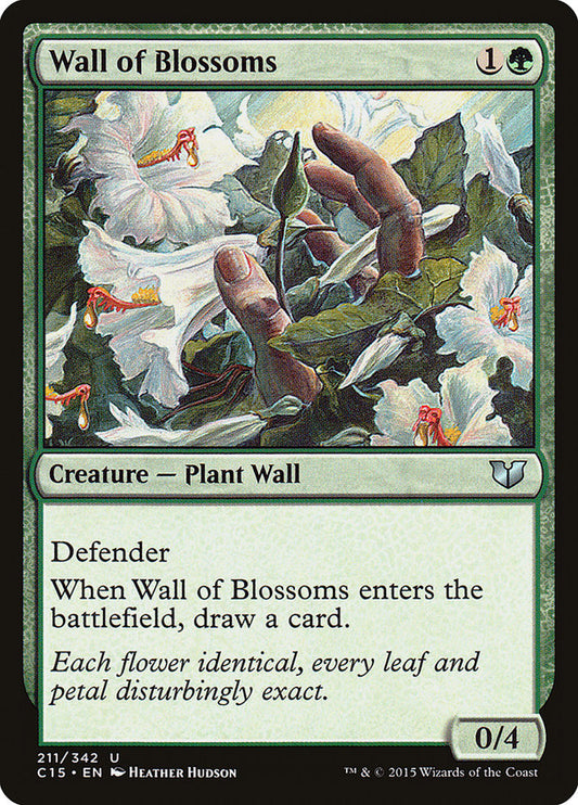 Wall of Blossoms [Commander 2015] (211)