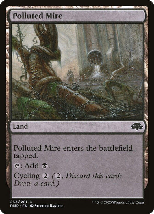 Polluted Mire [Dominaria Remastered] (253)