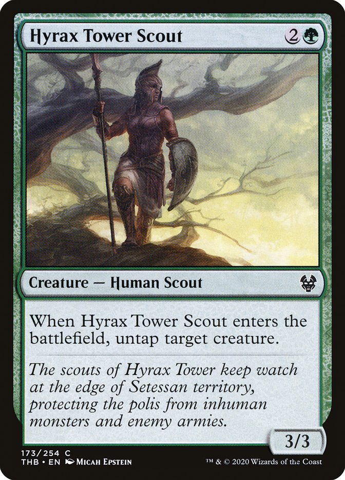 Hyrax Tower Scout [Theros Beyond Death] (173)