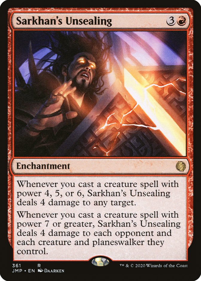 Sarkhan's Unsealing [Jumpstart] (361)