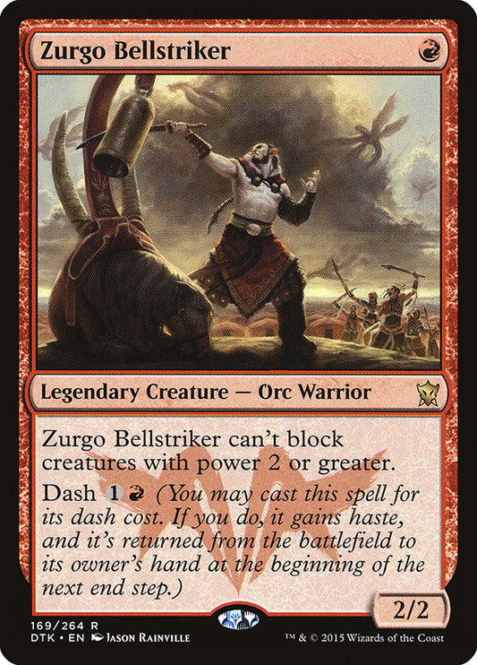 Zurgo Bellstriker [Dragons of Tarkir] (169)