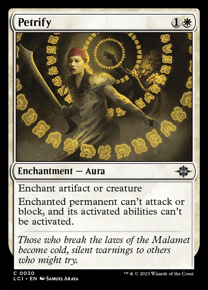 Petrify [The Lost Caverns of Ixalan] (30)