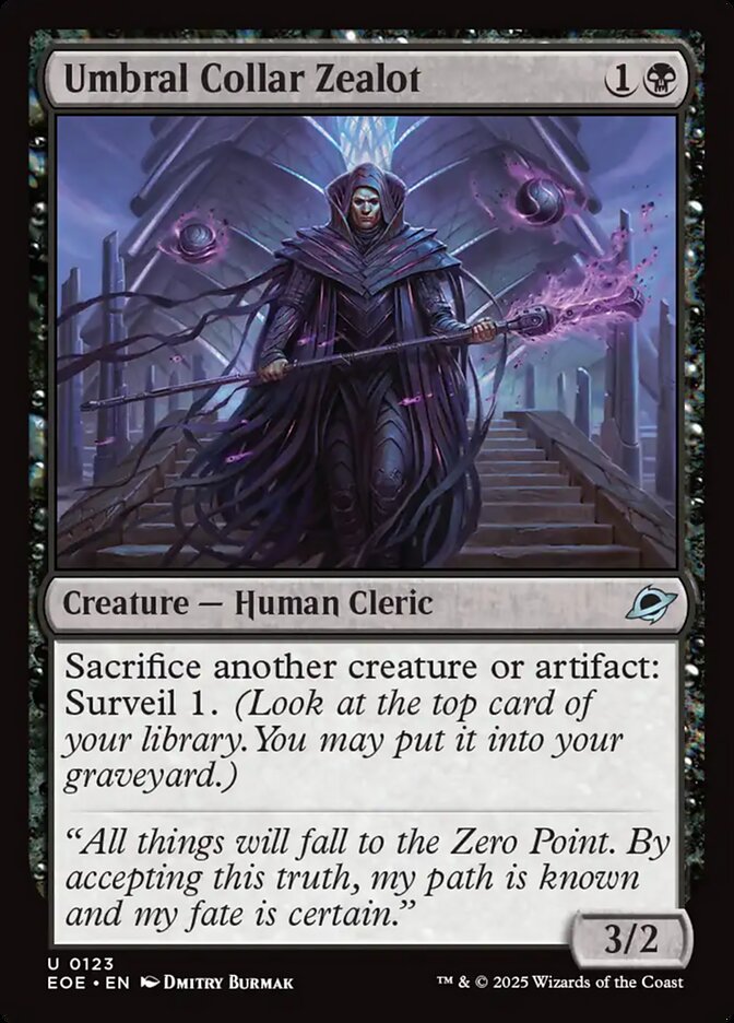Umbral Collar Zealot [Edge of Eternities] (123)