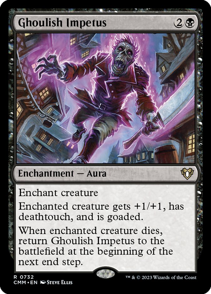 Ghoulish Impetus [Commander Masters] (732)