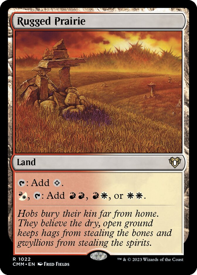 Rugged Prairie [Commander Masters] (1022)