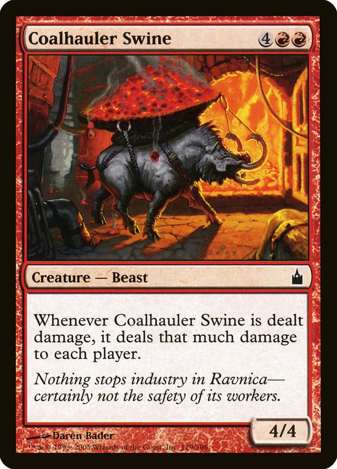 Coalhauler Swine [Ravnica: City of Guilds] (119)