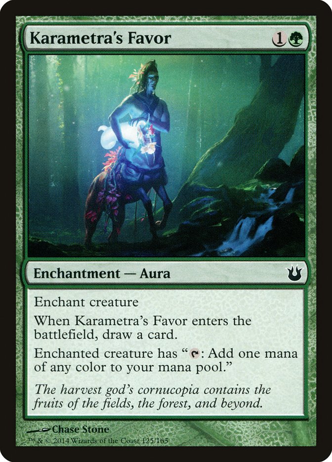 Karametra's Favor [Born of the Gods] (125)