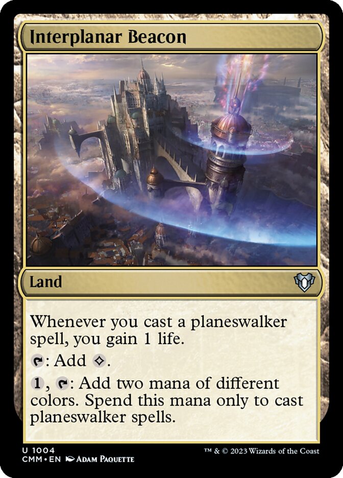 Interplanar Beacon [Commander Masters] (1004)