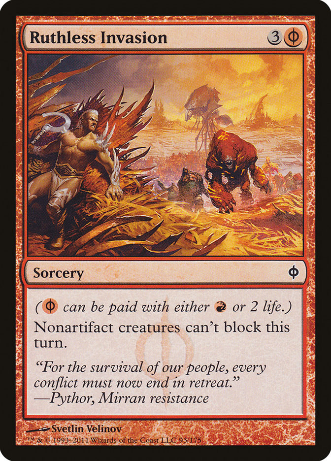 Ruthless Invasion [New Phyrexia] (93)