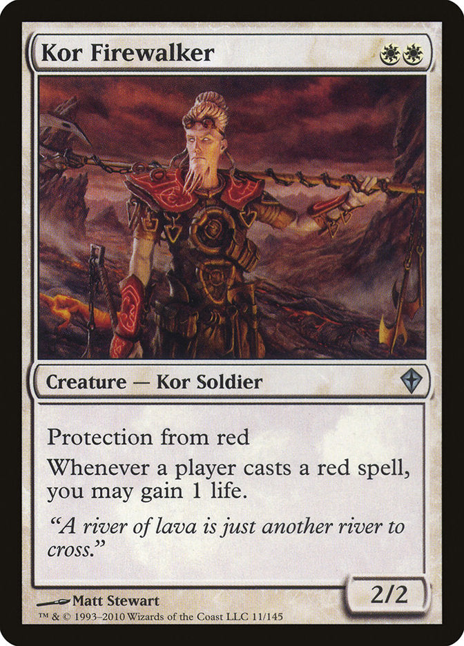 Kor Firewalker [Worldwake] (11)