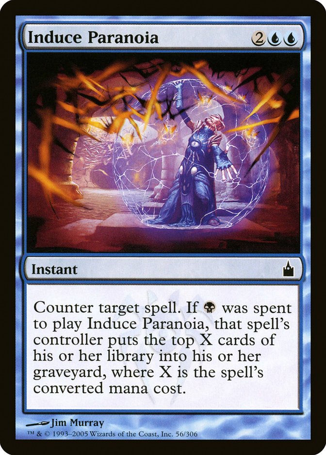 Induce Paranoia [Ravnica: City of Guilds] (56)