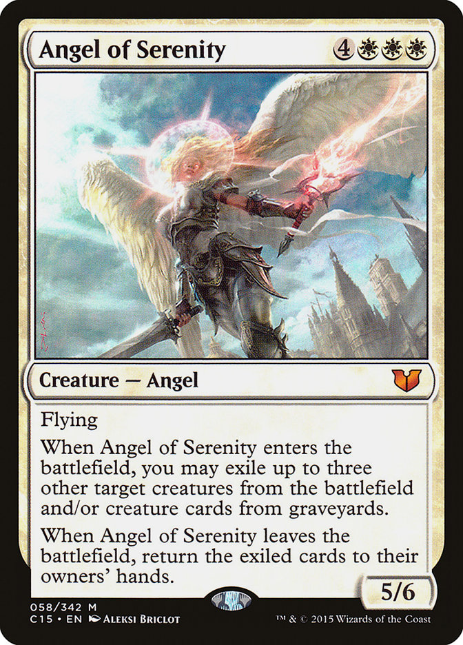 Angel of Serenity [Commander 2015] (58)