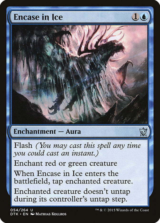 Encase in Ice [Dragons of Tarkir] (54)