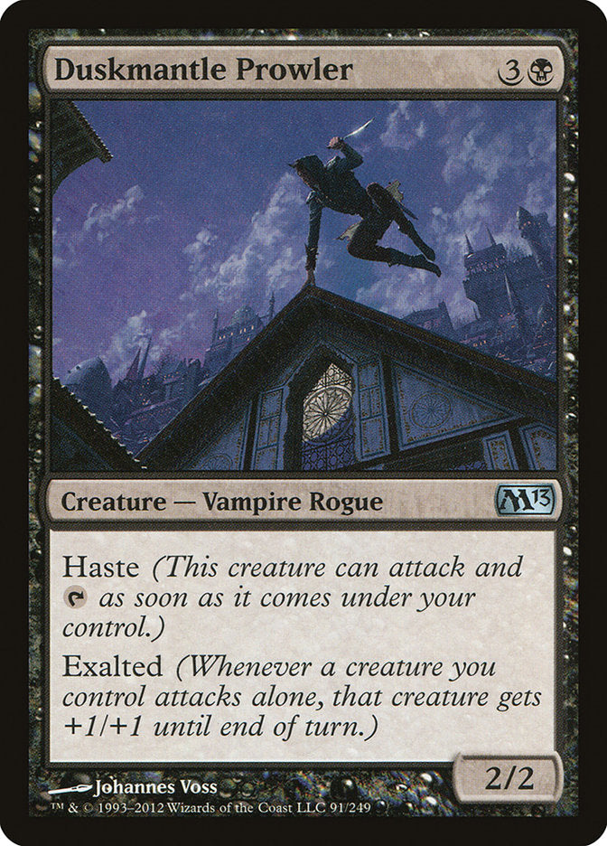 Duskmantle Prowler [Magic 2013] (91)