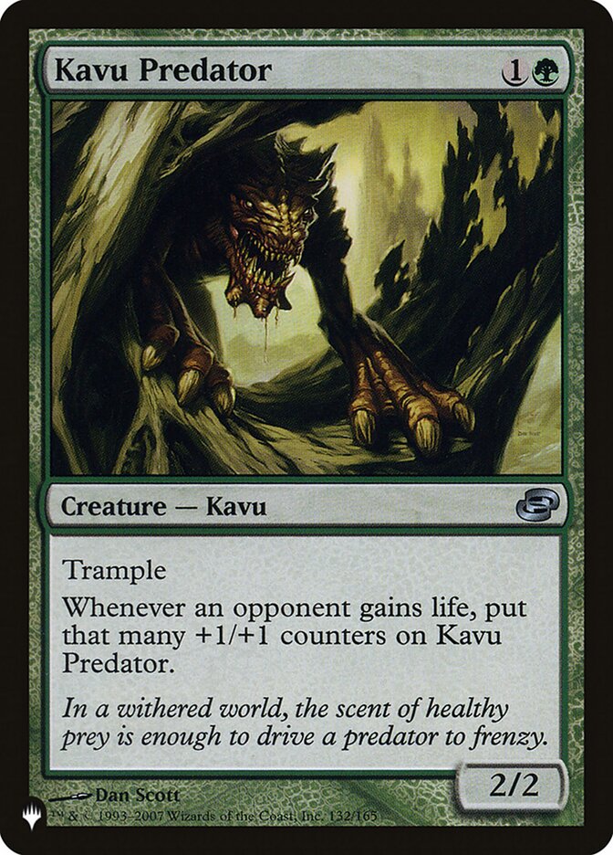 Kavu Predator [The List] (PLC-132)