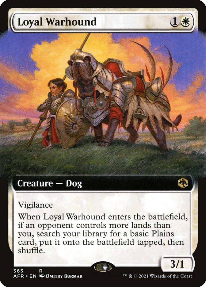 Loyal Warhound [Adventures in the Forgotten Realms] (363)