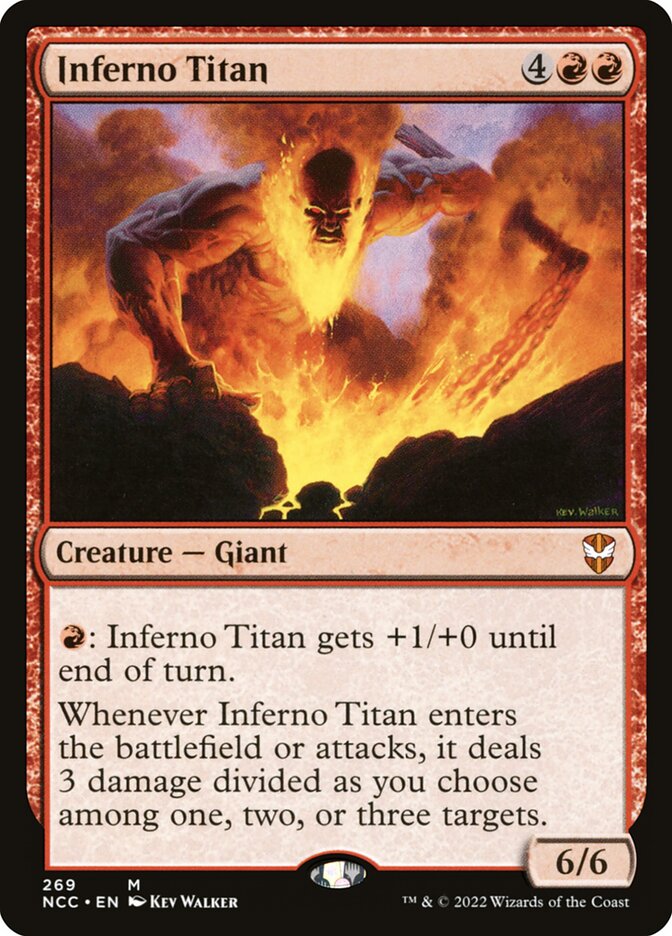 Inferno Titan [New Capenna Commander] (269)