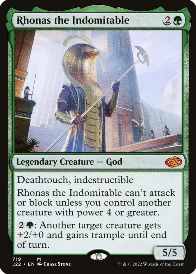 Rhonas the Indomitable [Jumpstart 2022] (719)