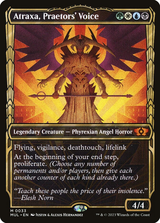 Atraxa, Praetors' Voice [Multiverse Legends] (33)