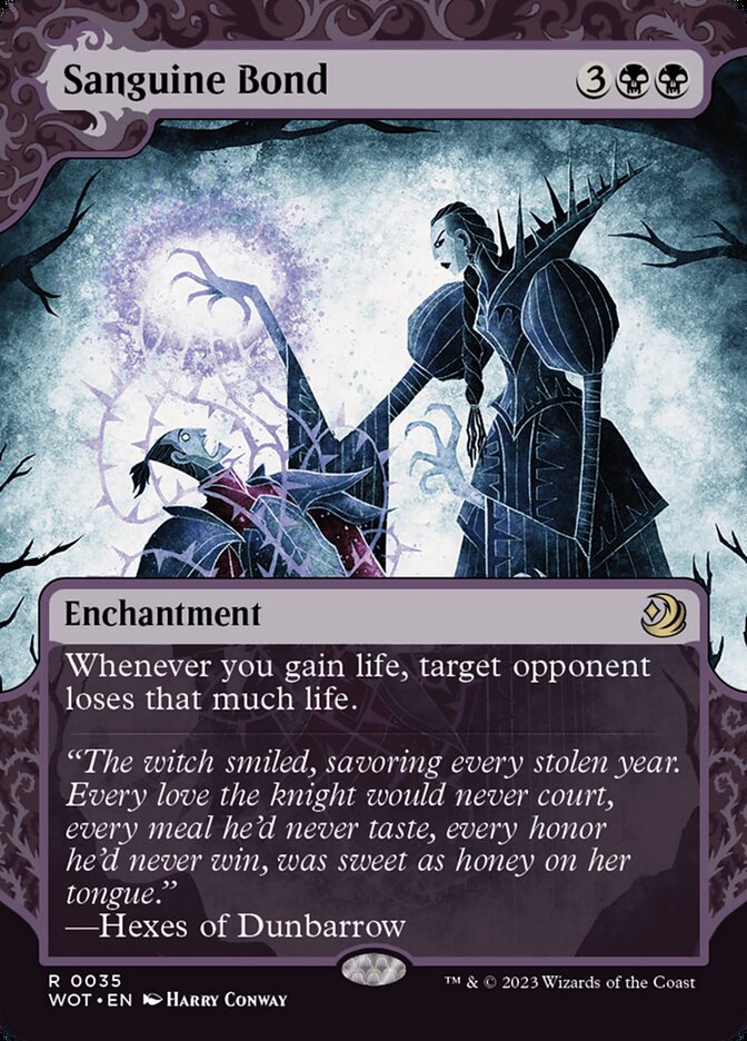 Sanguine Bond [Wilds of Eldraine: Enchanting Tales] (35)