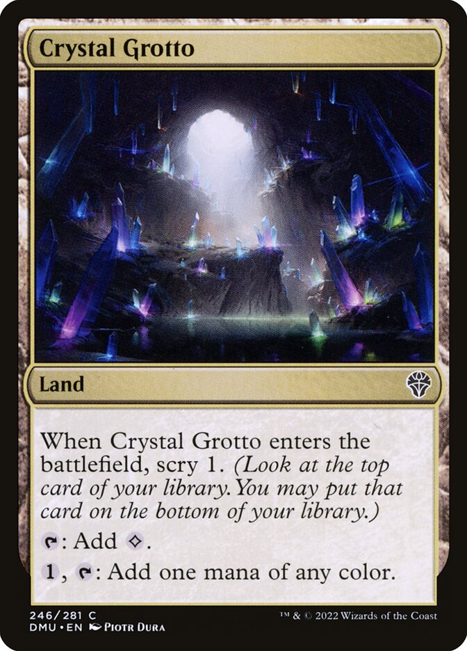 Crystal Grotto [Dominaria United] (246)