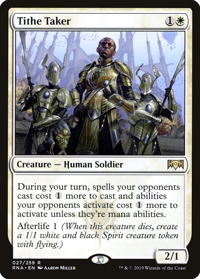 Tithe Taker [Ravnica Allegiance] (27)