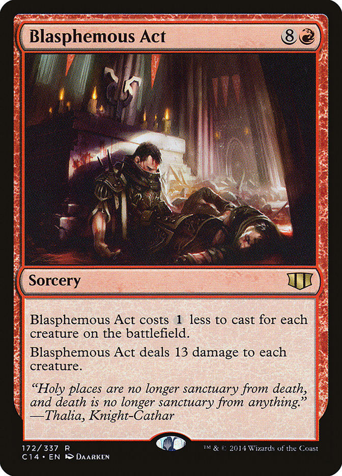 Blasphemous Act [Commander 2014] (172)