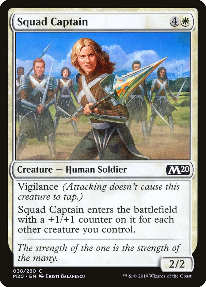 Squad Captain [Core Set 2020] (38)